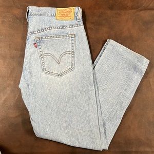 Levi nouveau boot cut stretch ,515 jeans, size 4S